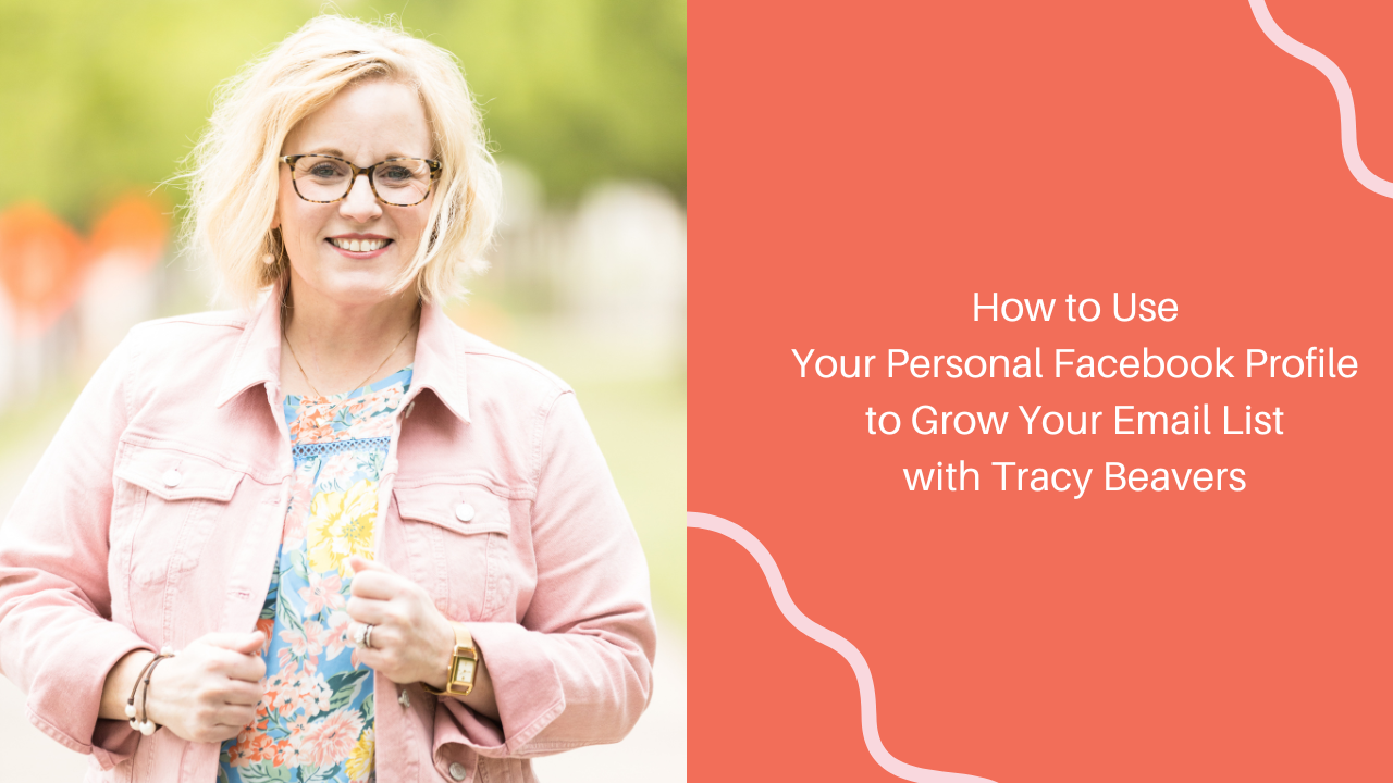 Tracy Beavers, a business and sales coach sharing on the